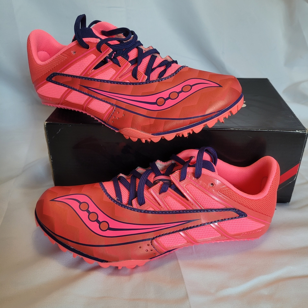 🌻Saucony Pink and Orange Running Shoes